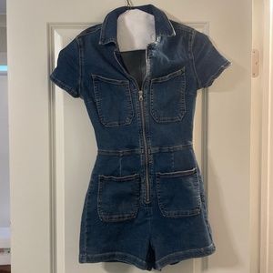 Free People CRVY Lennox Shortsuit